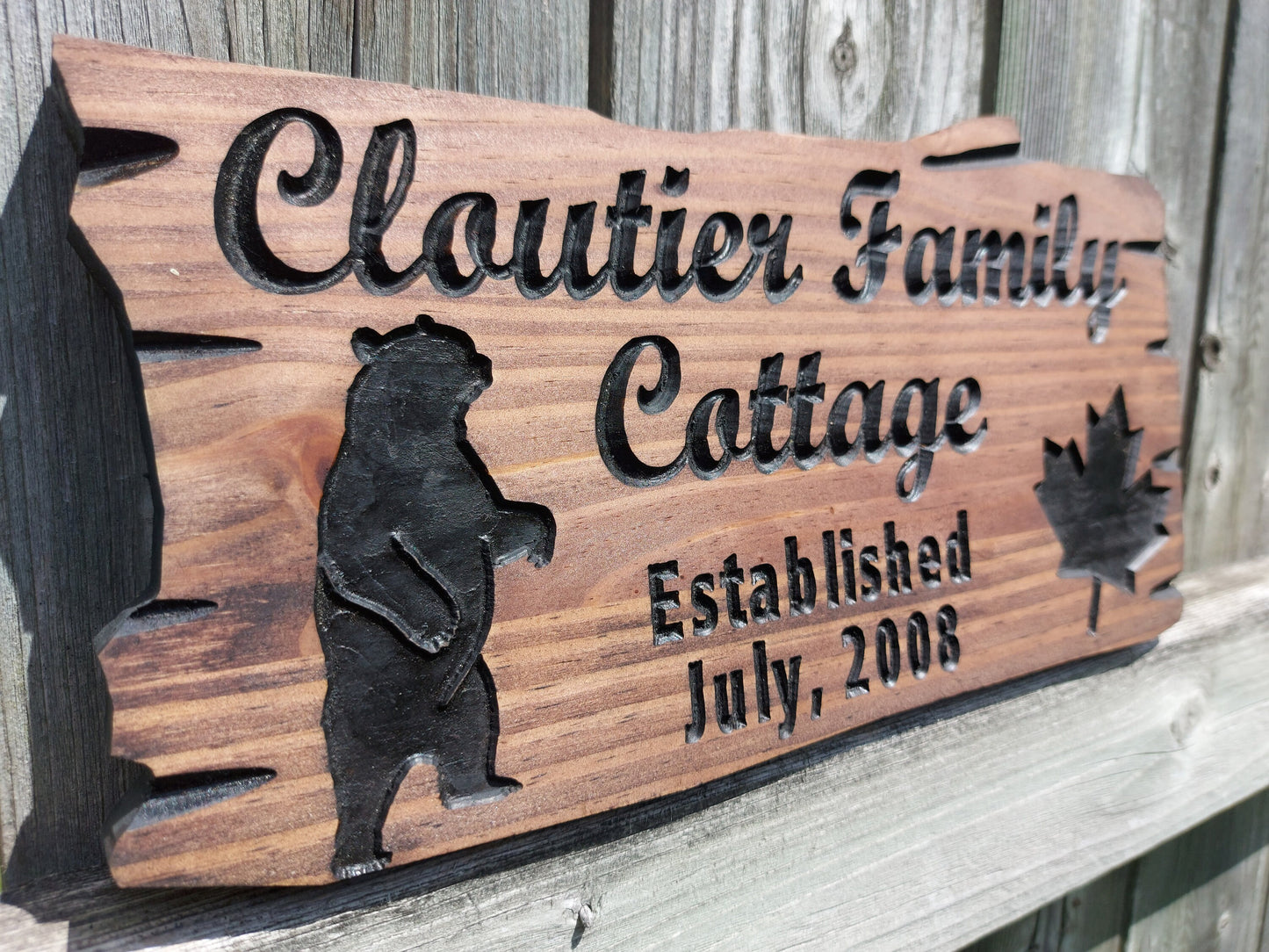 Wood Sign with Family Name – Custom Last Name Sign, Personalized Home Wall Decor, Wedding or Housewarming Gift