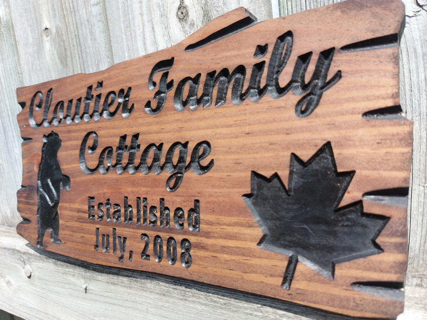 Wood Sign with Family Name – Custom Last Name Sign, Personalized Home Wall Decor, Wedding or Housewarming Gift