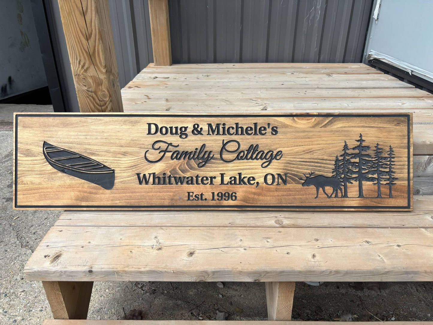 Family Name Lakehouse sign, Rustic outdoor sign, Lodge Sign, Personalized Family Sign, Custom Wooden Sign, Wilderness Sign, Personal Gift