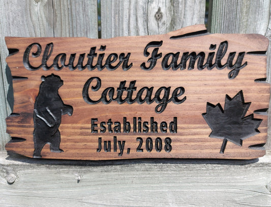 Wood Sign with Family Name – Custom Last Name Sign, Personalized Home Wall Decor, Wedding or Housewarming Gift