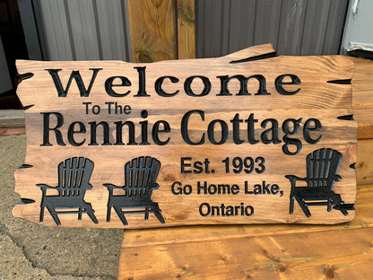 Rustic Personalized Wood Plaque – Custom Family Name Sign, Farmhouse Wall Decor, Wedding Gift, Cabin or Entryway Sign