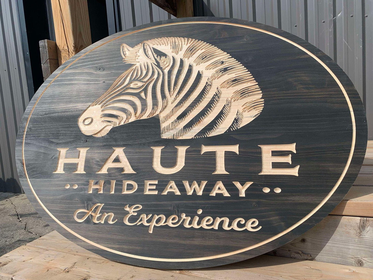 Custom Logo | Family Name Sign | Custom Farm Sign | Personalized Wood Sign | Wooden Animal Sign | Custom Engraved Wood Sign