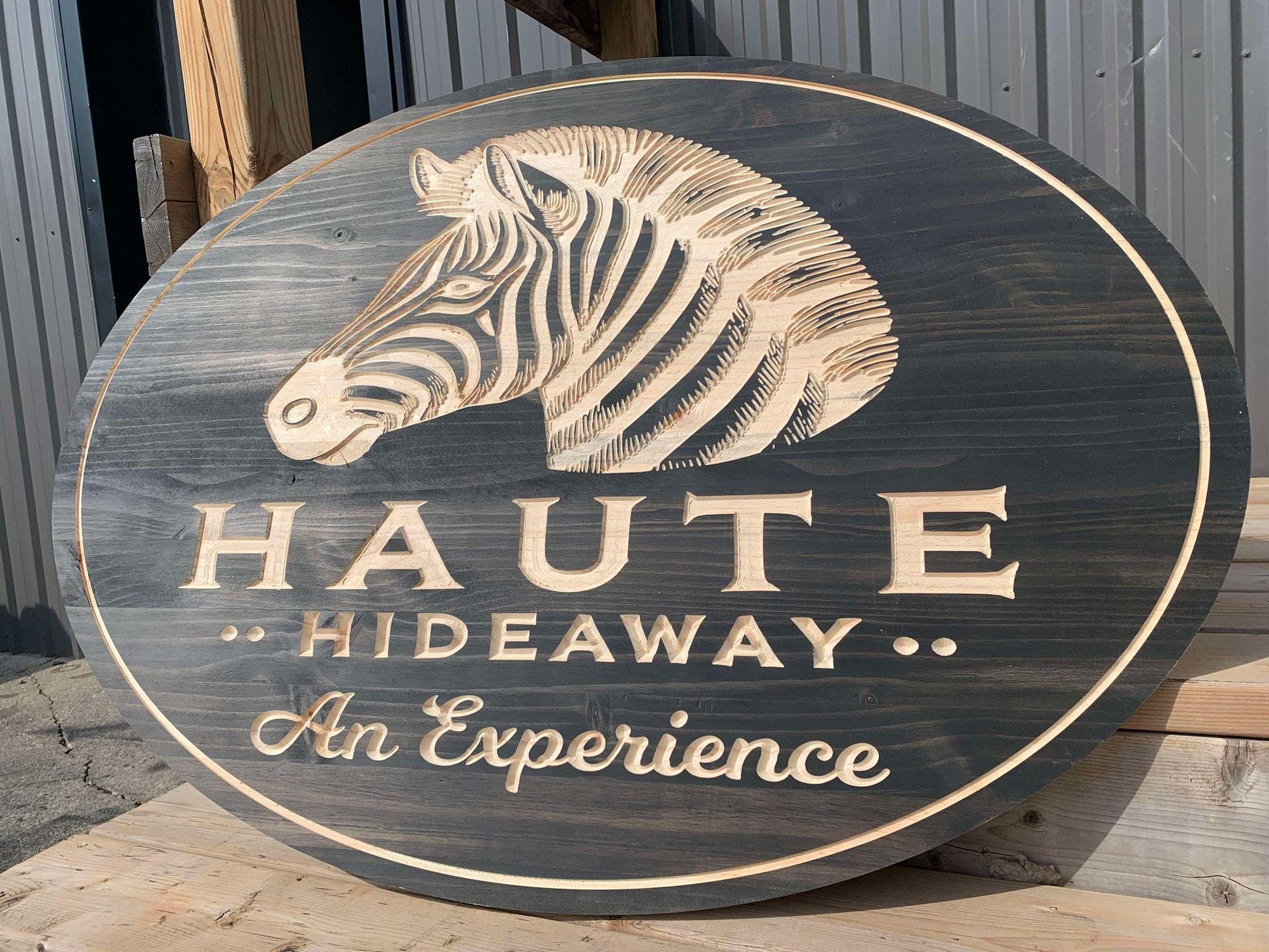 Custom Logo | Family Name Sign | Custom Farm Sign | Personalized Wood Sign | Wooden Animal Sign | Custom Engraved Wood Sign